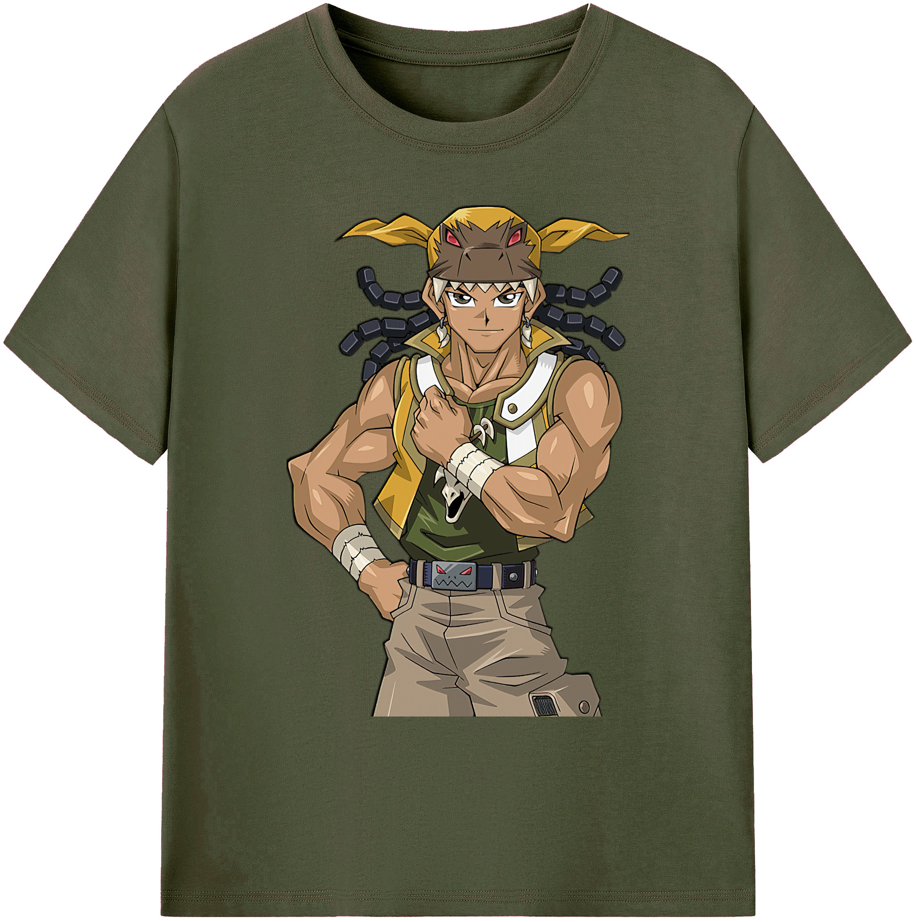 （画像用） 遊☆戯☆王 Yu-Gi-Oh! 綿100％ メンズ半袖Tシャツ｜肌触りやわらか＆通気性